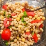 palm oil free easy white bean salad recipe