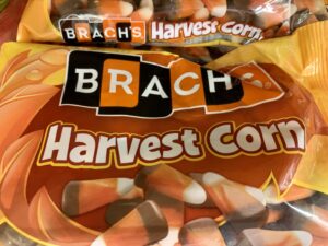 Brach's Harvest Corn orange brown white candy corn