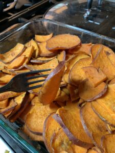 scalloped sweet potatoes