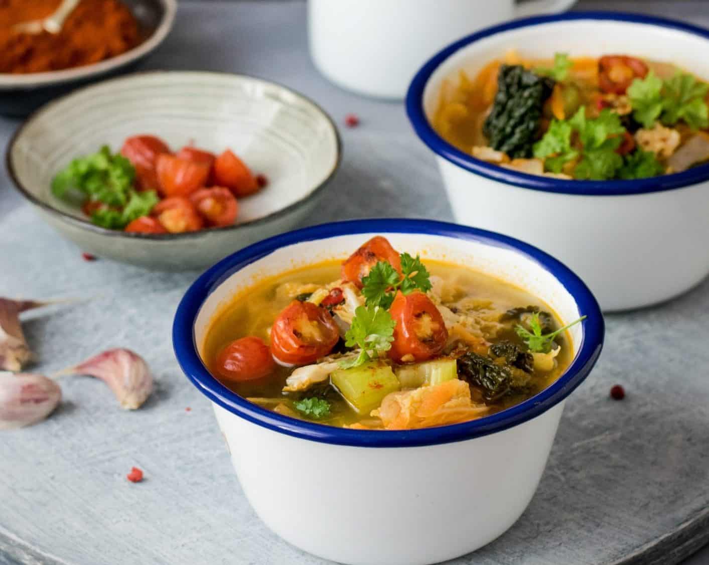 roasted vegetable soup