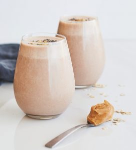 how to make a peanut butter milkshake