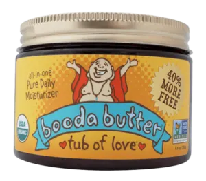 Booda Butter Tub of Love palm oil free daily moisturizer