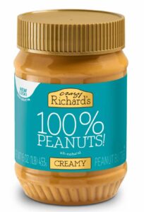 Crazy Richard's creamy peanut butter without palm oil