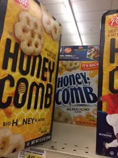 HoneyComb is no longer a palm oil free cereal