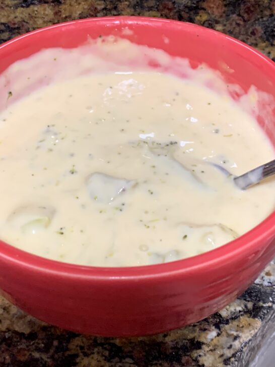 Broccoli Cheddar Soup ~ How to Make it Palm Oil Free