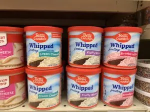 Betty Crocker Whipped Frosting