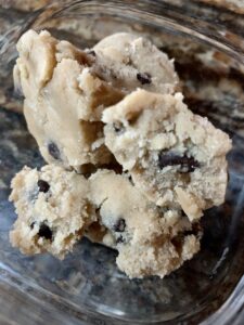 edible cookie dough recipe for one