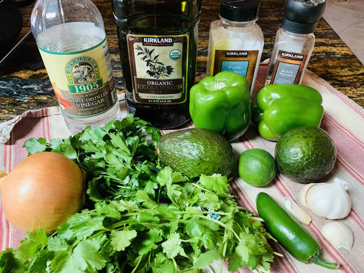 Guasacaca Recipe ~ Venezuela’s Guacamole Sauce - Products Without Palm Oil