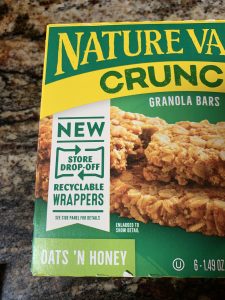 are granola bar wrappers recyclable