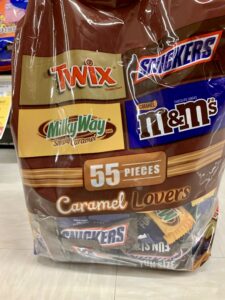 Mars Wrigley Caramel Lovers 55 Pieces chocolate bag