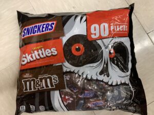 Candy variety bag 90 pieces Snickers Skittles M&M's