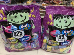 Big Candy Bags without Chocolate Nerds Laffy Taffy Sweetarts Trolli Sour Brite Crawlers