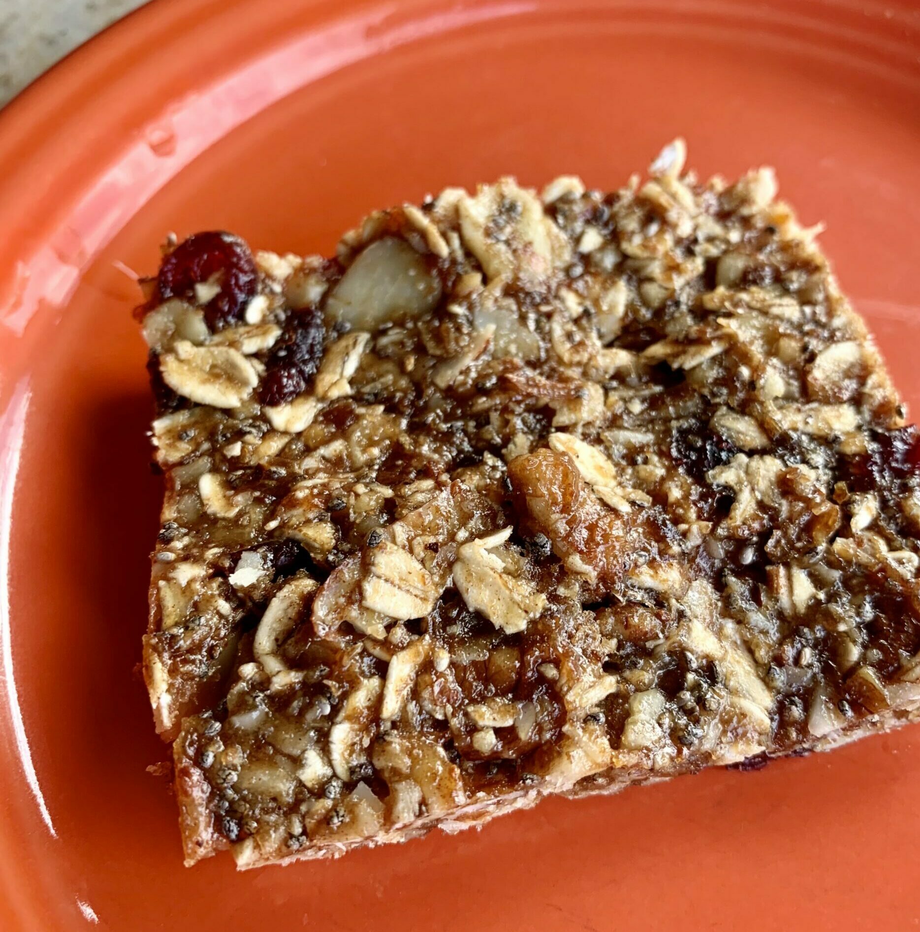 Homemade Date Bars Easy to Make in One Bowl
