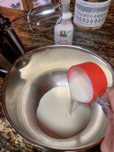 whipped cream recipe