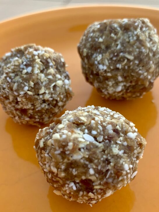 coconut and date balls