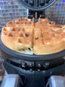 Can you put chocolate chips in waffle maker