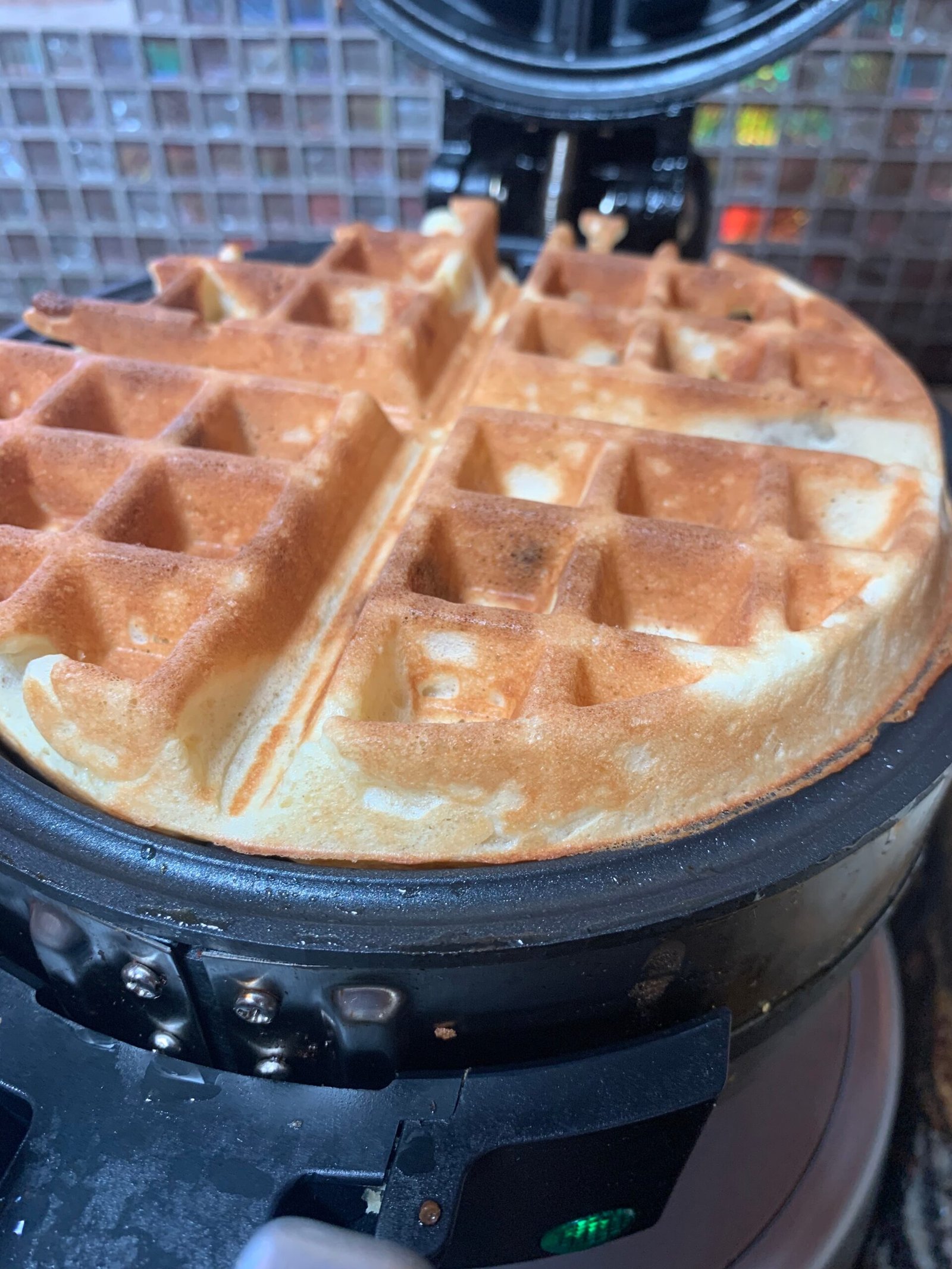 chocolate chip waffles