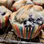 blueberry muffins with fresh or frozen