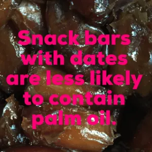 dates make snack bars palm oil free