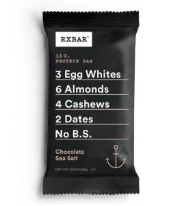 RXBAR bars without palm oil