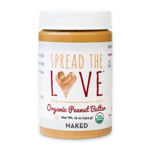Spread the Love palm free organic peanut butter