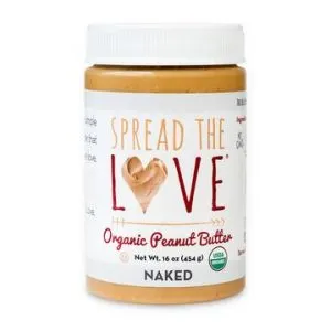 Spread the Love palm free organic peanut butter