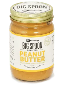 Big Spoon Roasters palm oil free peanut butter