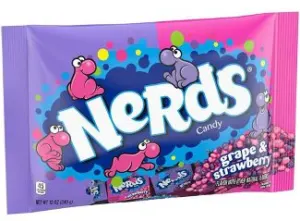 Nerds Grape and Strawberry Candy Variety Bag12oz