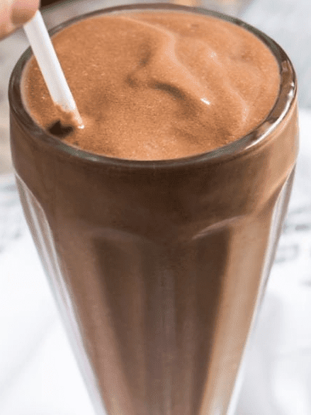 Chocolate Milkshake Decadence with Homemade Chocolate Sauce