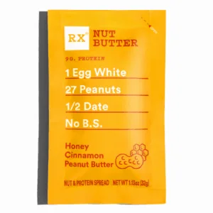 RX nut butter without palm oil ingredients